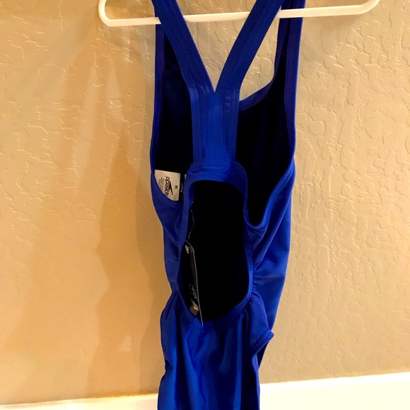 NWT Speedo Blue Training Swimsuit - Picture 5 of 5